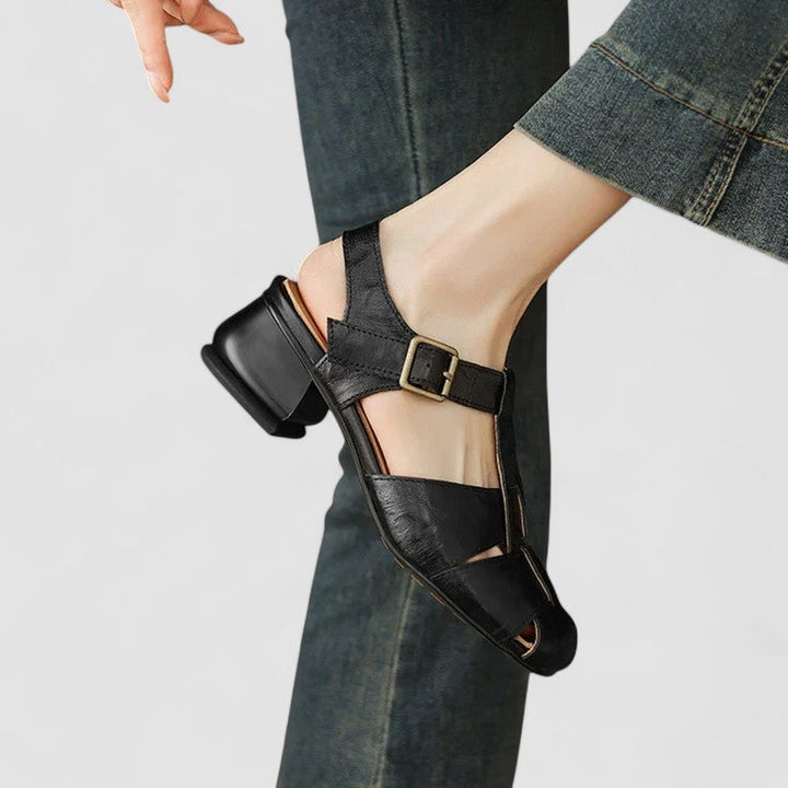 Adèle | Chaussures Mary Jane ouverte rétro femme