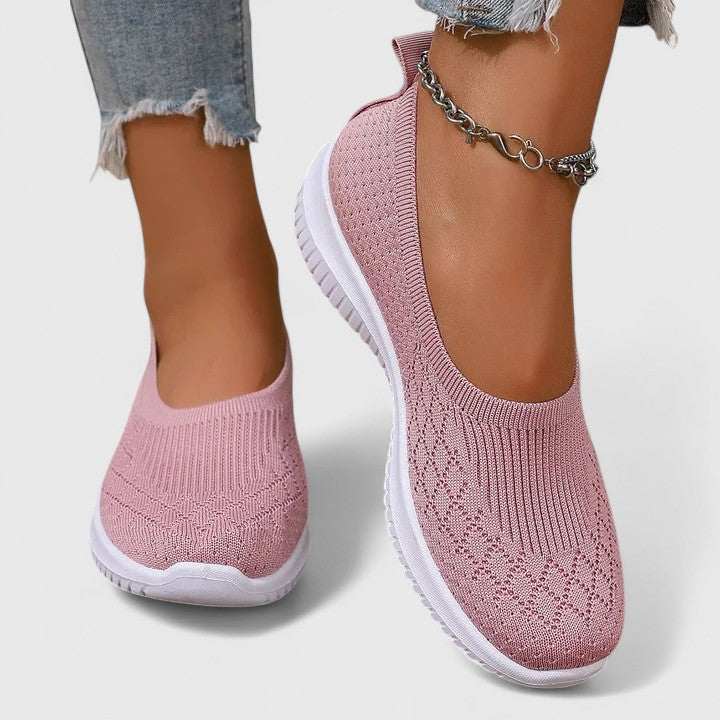 Lina | Baskets slip-on respirantes femme