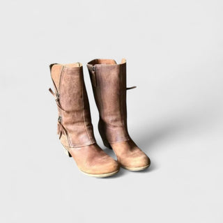 Élisa | Bottes rétro zippées femme
