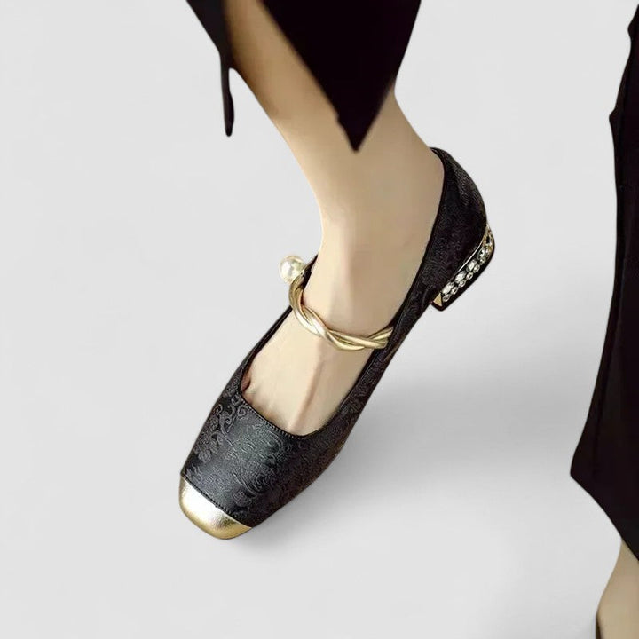 Émeraude | Chaussures Mary Jane bijou élégante femme