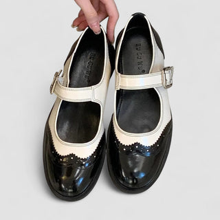 Claudine | Chaussures Mary Jane bicolore rétro femme