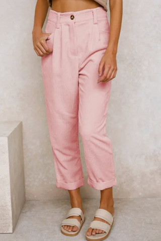 Colette | Pantalon femme texturé vintage