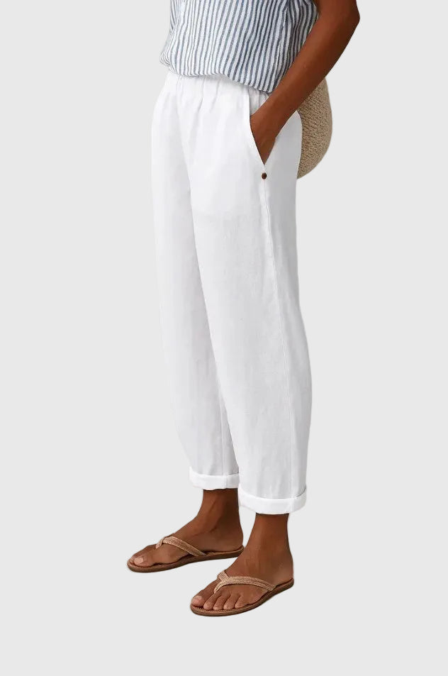Mathilde | Pantalon femme coupe ballon confortable