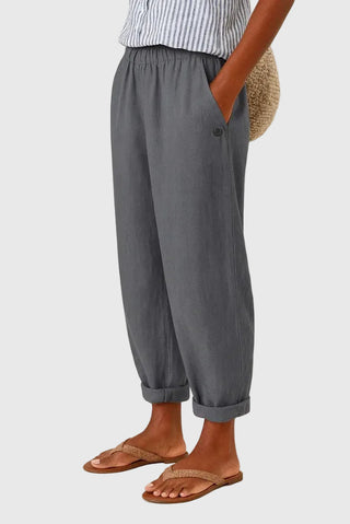 Mathilde | Pantalon femme coupe ballon confortable