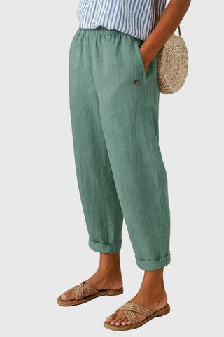 Mathilde | Pantalon femme coupe ballon confortable