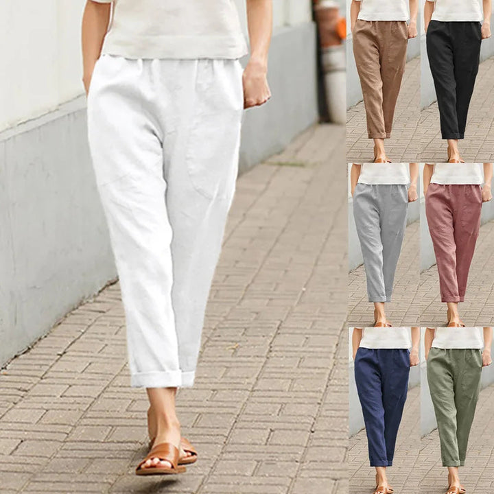 Françoise | Pantalon chino femme raffiné casual
