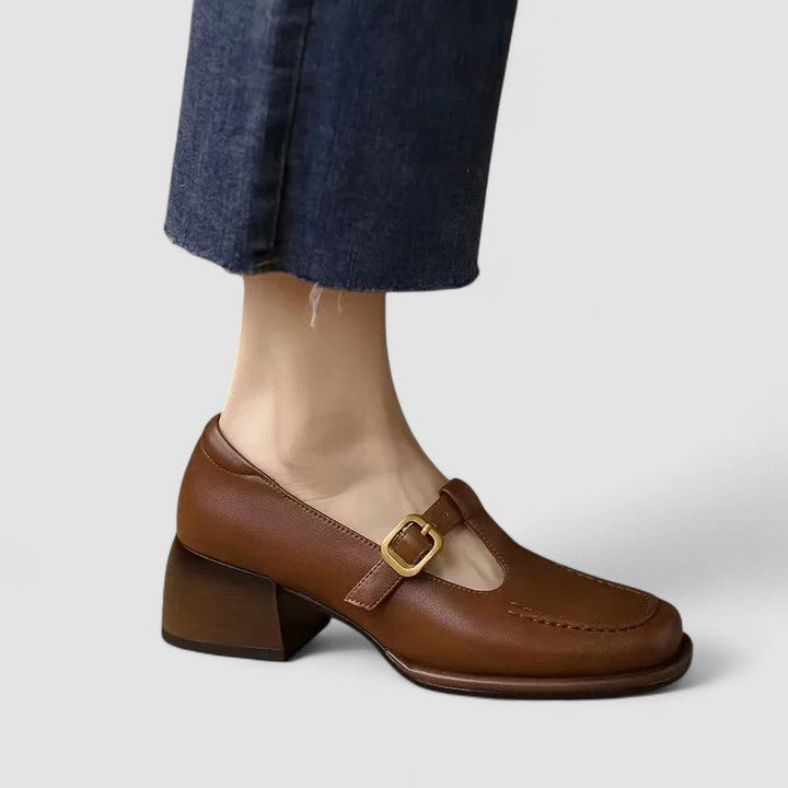 Delphine | Chaussures Mary Jane talon élégant femme