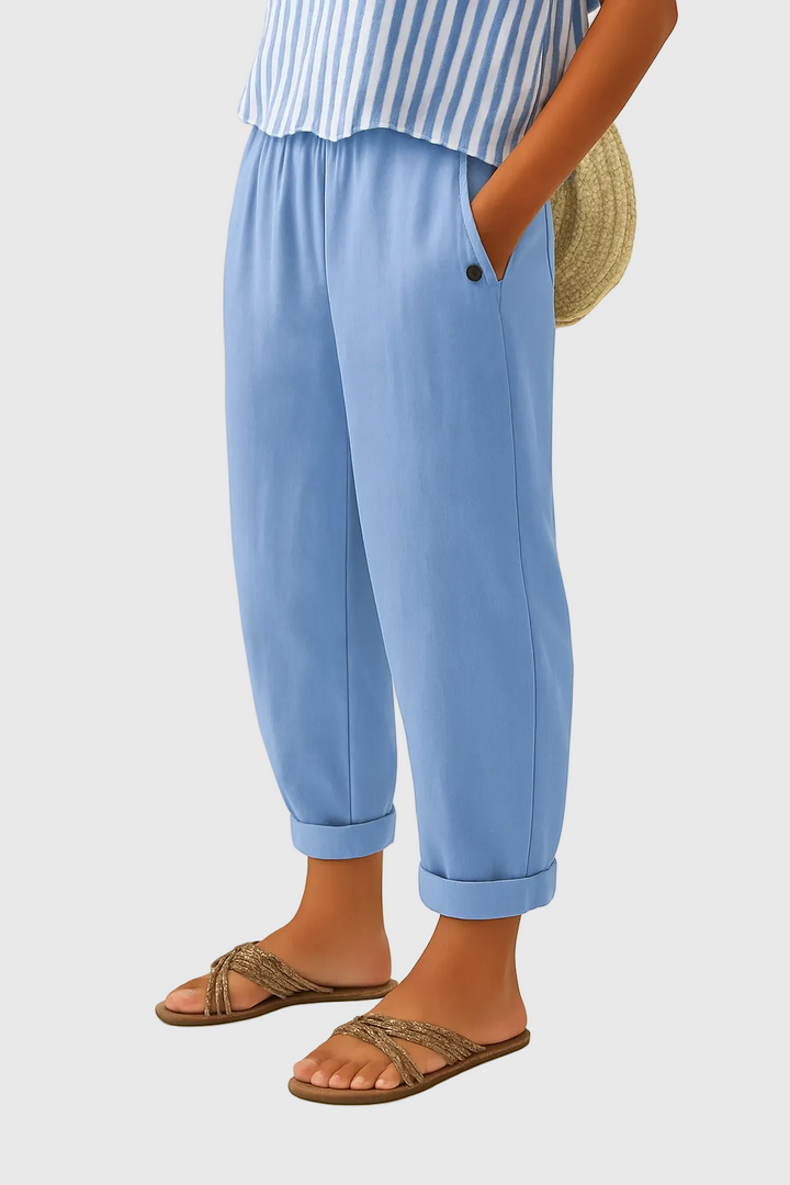 Mathilde | Pantalon femme coupe ballon confortable
