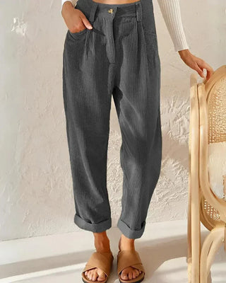 Colette | Pantalon femme texturé vintage
