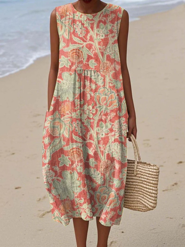 Bea — Robe midi femme élégante