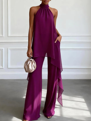 Élise | Ensemble Élégance Lilas Deux Pièces Femme