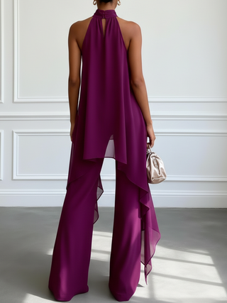 Élise | Ensemble Élégance Lilas Deux Pièces Femme