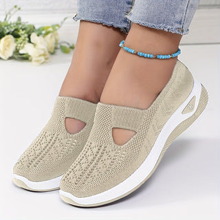 Olina | Baskets slip-on respirantes femme