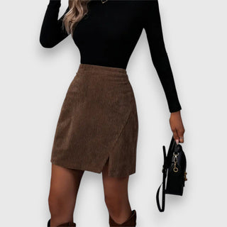 Sidonie | Jupe mini femme texturée