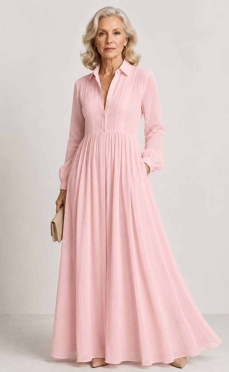 Charlotte | Robe maxi soft flow femme
