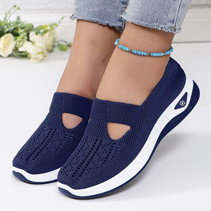 Olina | Baskets slip-on respirantes femme