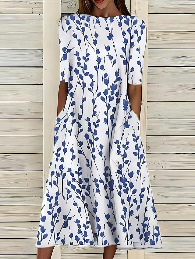 Annie | Robe florale côtière femme