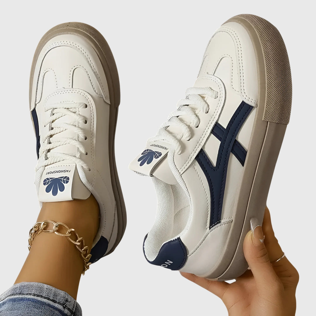 Dalia | Baskets casual contrast femme