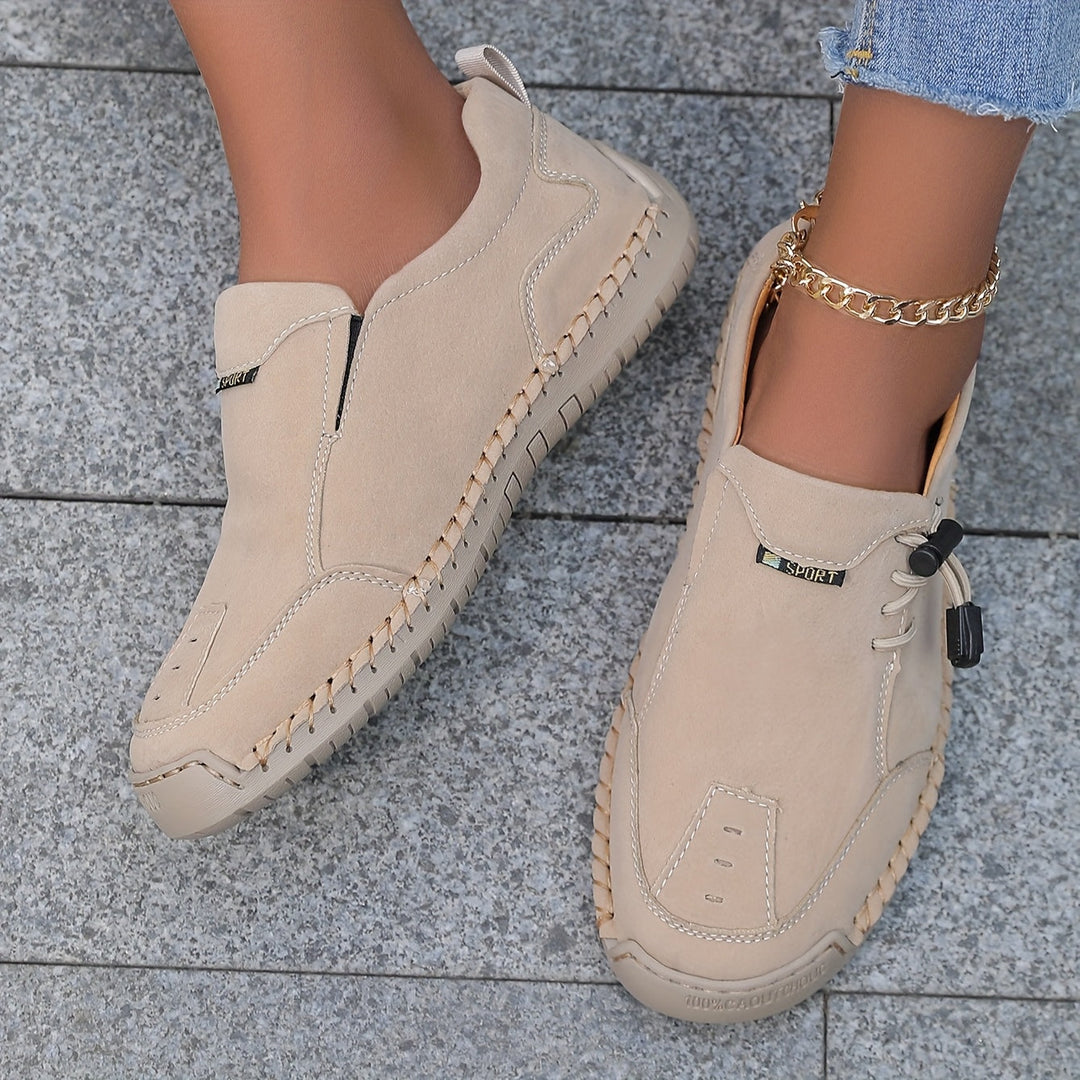 Louna | Baskets slip-on confort naturel femme