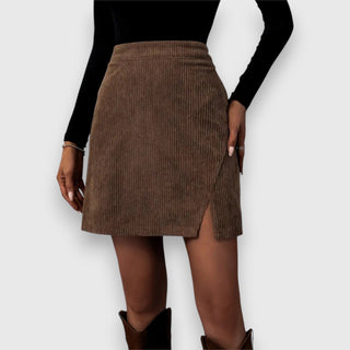 Sidonie | Jupe mini femme texturée