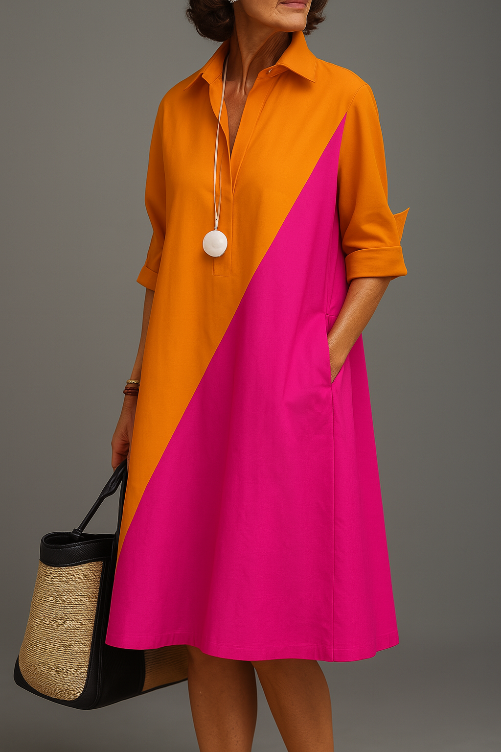 Sabrina – La robe midi confortable