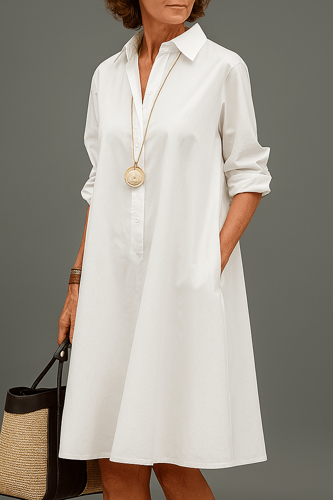 Sadie | Robe midi élégante et décontractée femme