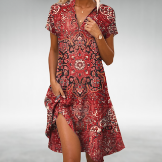 Moira — Robe midi femme légère et confortable