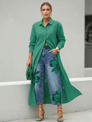 Léonie | Pantalon imprimé femme