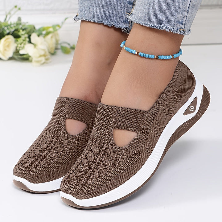 Olina | Baskets slip-on respirantes femme