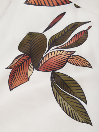 Harper – Robe portefeuille élégante à imprimé botanique