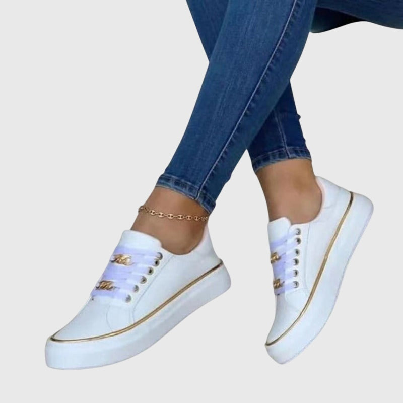 Amaya | Baskets chaîne luxe femme