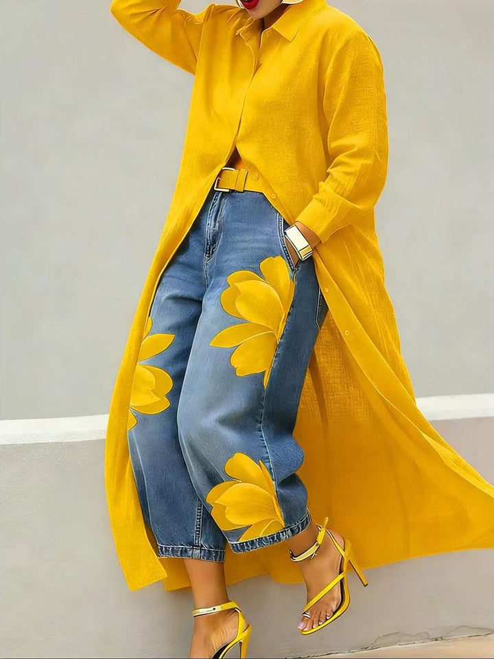Léonie | Pantalon imprimé femme