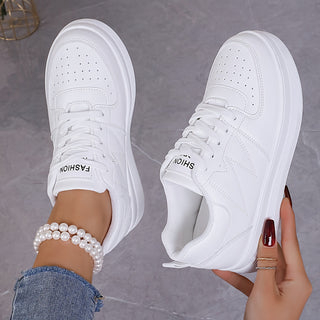 Clémence | Baskets plateforme chic femme