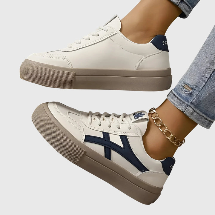 Dalia | Baskets casual contrast femme