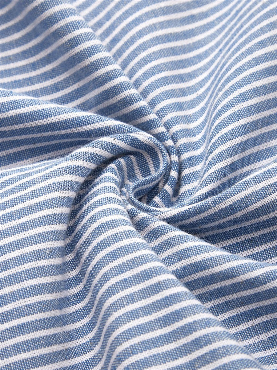 Sofia | Robe longue rayée femme