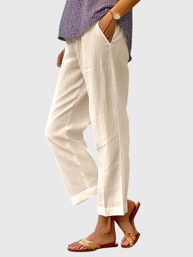 Élise | Pantalon droit femme intemporel