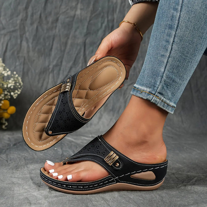 Joséphine | Sandales orthopédiques entredoigt femme