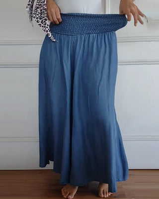Delphine | Pantalon large fluide femme romantique