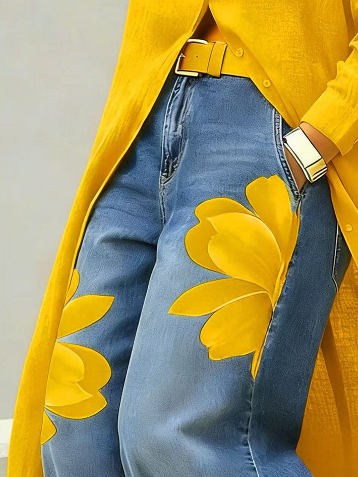 Léonie | Pantalon imprimé femme
