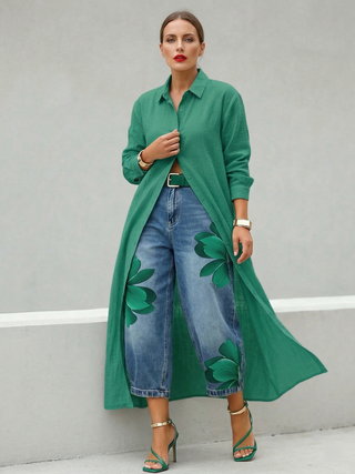 Léonie | Pantalon imprimé femme