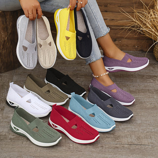 Olina | Baskets slip-on respirantes femme