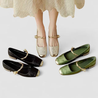 Émeraude | Chaussures Mary Jane bijou élégante femme
