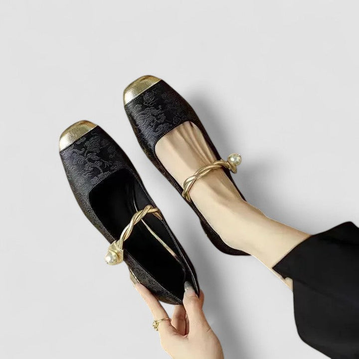 Émeraude | Chaussures Mary Jane bijou élégante femme