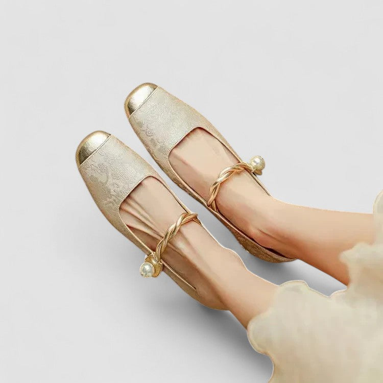 Émeraude | Chaussures Mary Jane bijou élégante femme