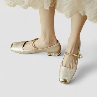 Émeraude | Chaussures Mary Jane bijou élégante femme