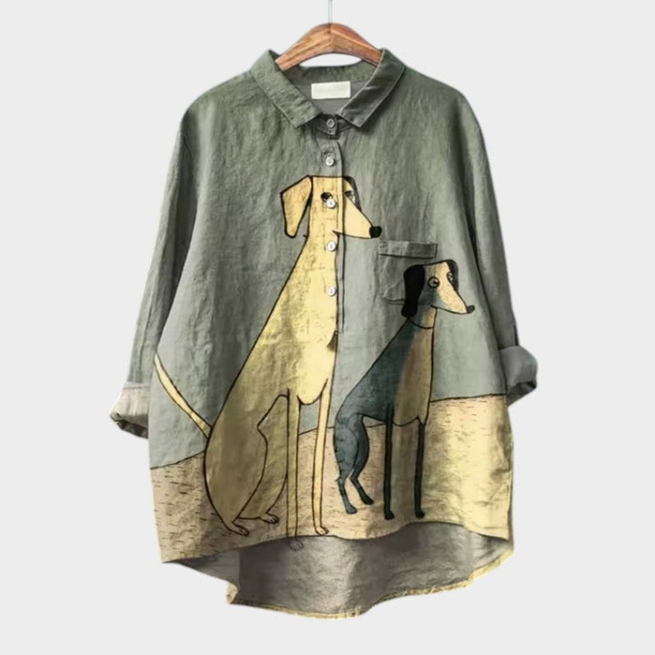 Ondine | Blouse animalière ludique femme
