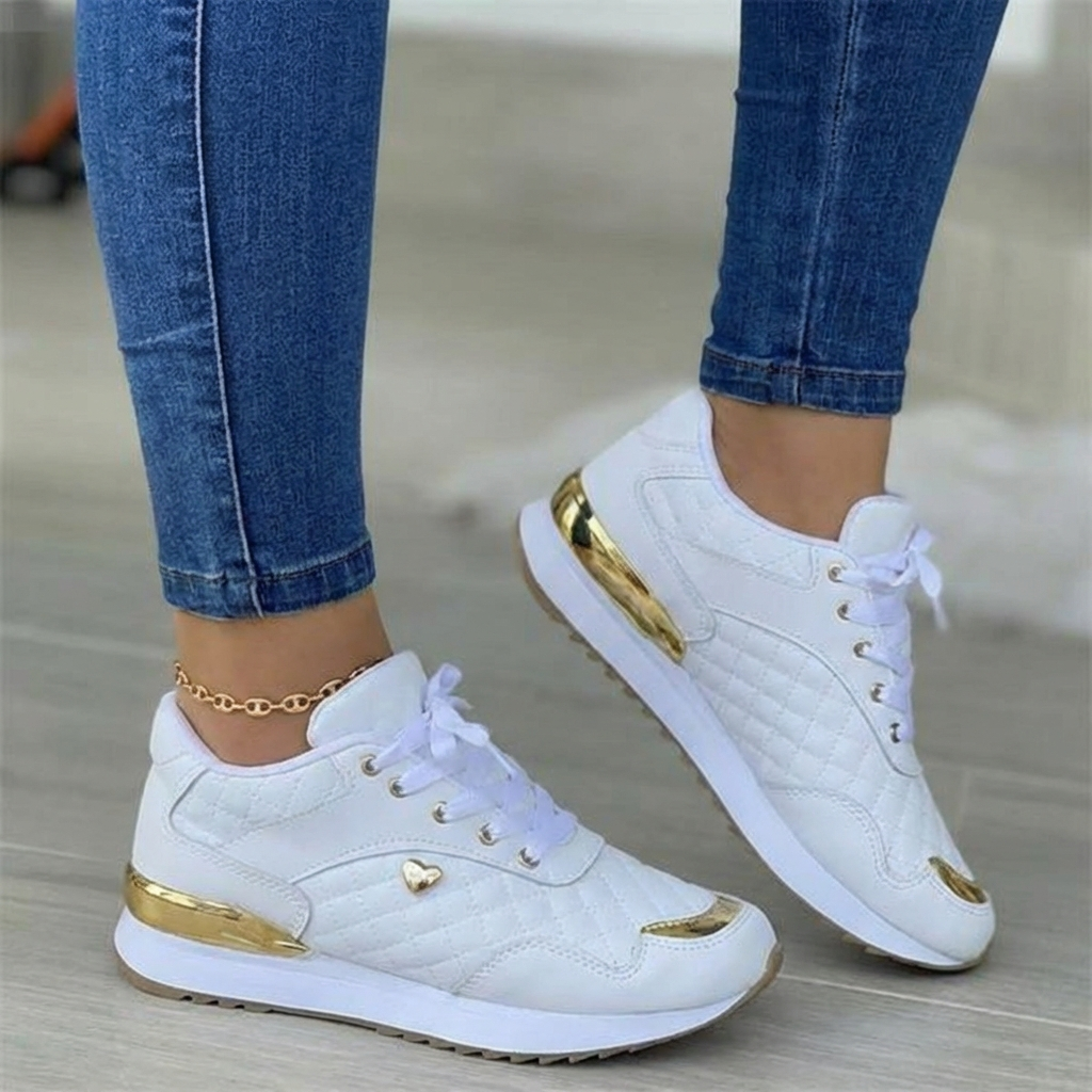 Geneviève | Baskets orthopédiques matelassées femme