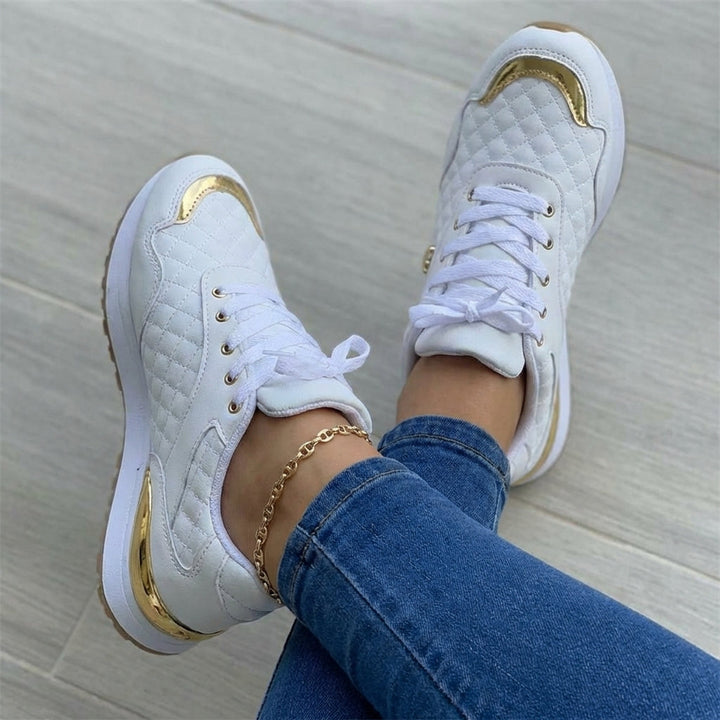 Geneviève | Baskets orthopédiques matelassées femme