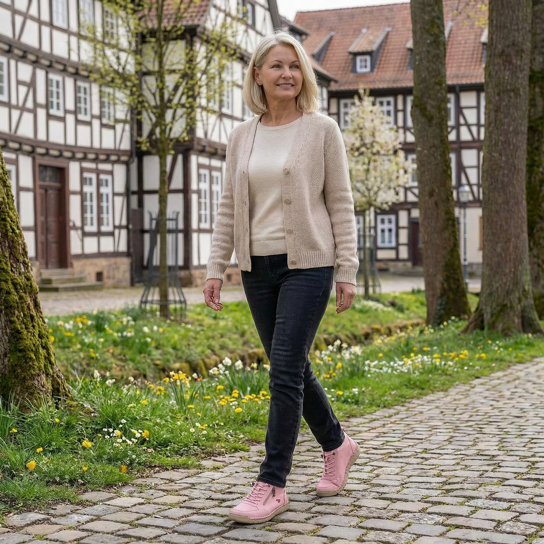 Margaux | Chaussures orthopédiques zippées femme