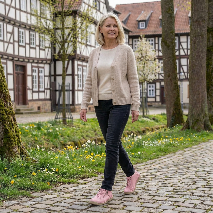 Margaux | Chaussures orthopédiques zippées femme